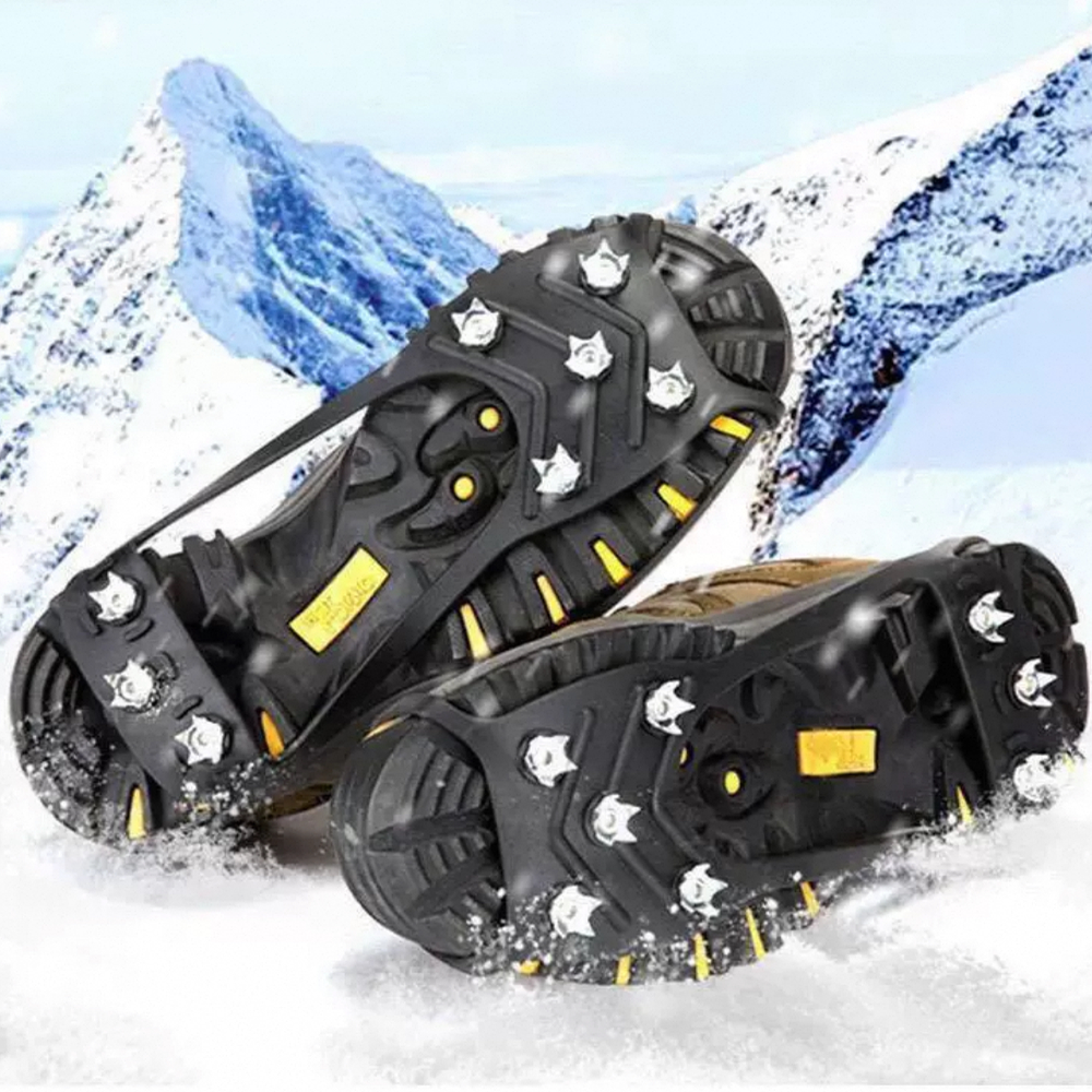 户外应急八齿防滑冰爪