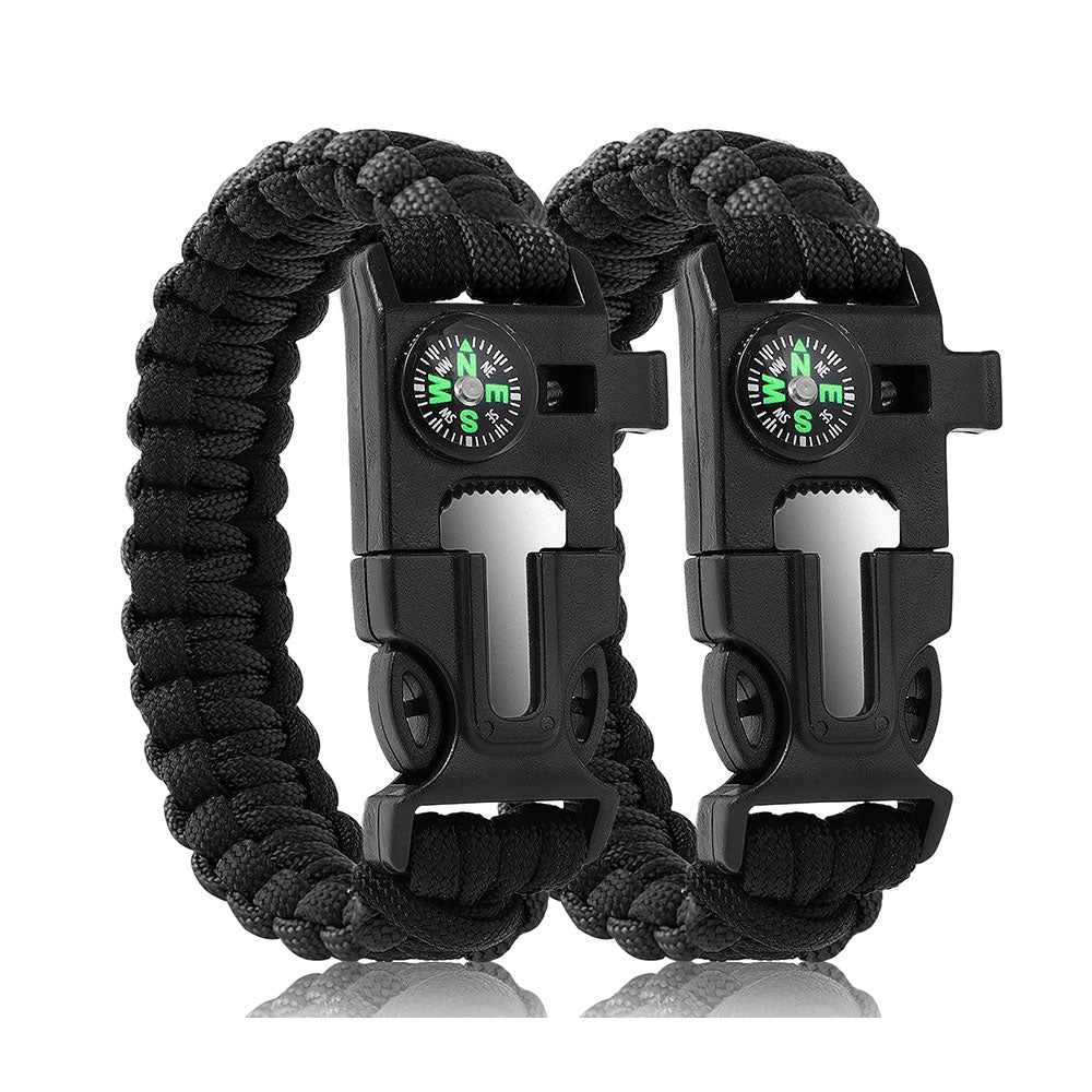 多功能户外指南针手链
